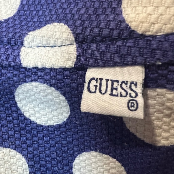 Women’s Guess skirt size 29 purple with white polka dots - Picture 5 of 6